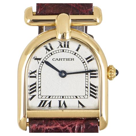 Cartier Calandre Vintage Yellow Gold 6603 .